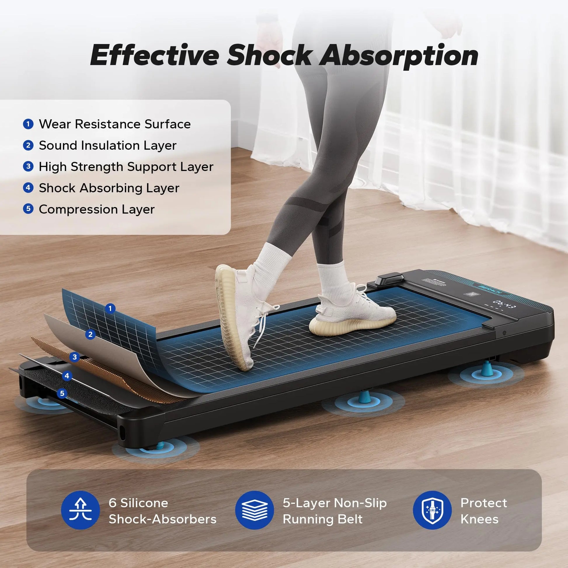 Walking Pad Small Treadmill