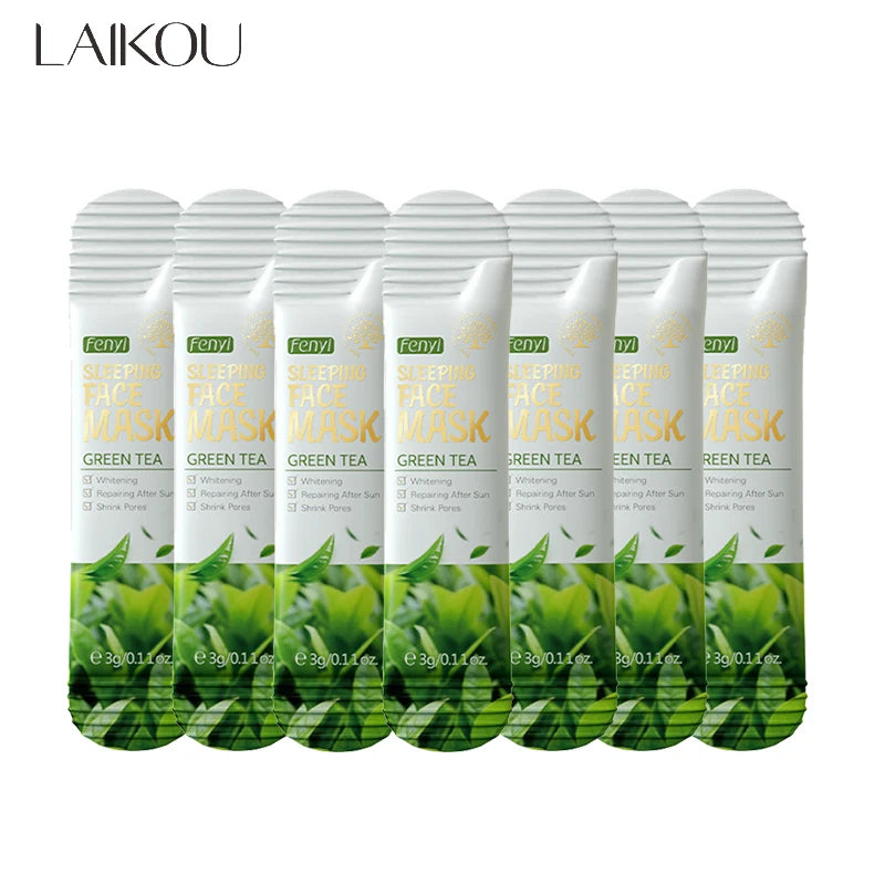 7pcs Moisturizing Facial Mask Hydrating Sleeping Face Sheet Masks Repairing