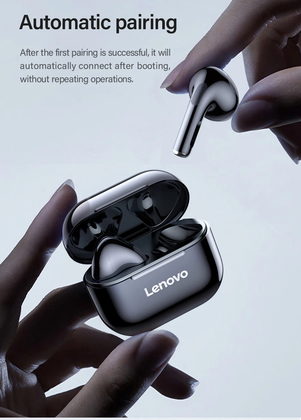 Lenovo LP40 wireless headphones  For Phone Android