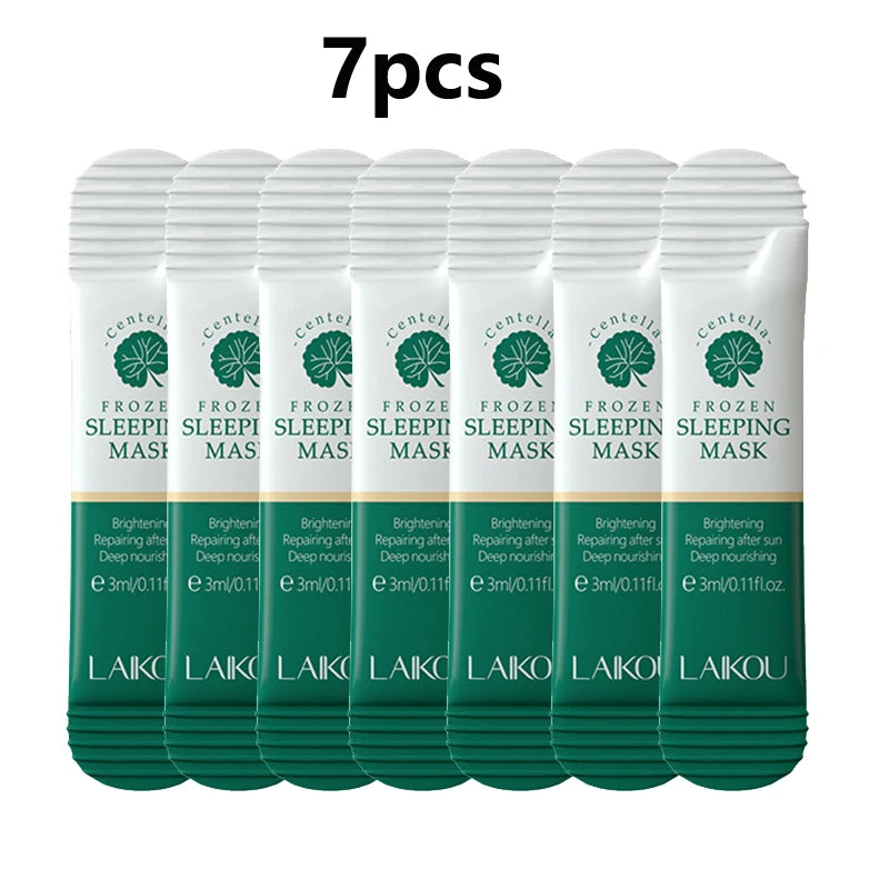7pcs Moisturizing Facial Mask Hydrating Sleeping Face Sheet Masks Repairing