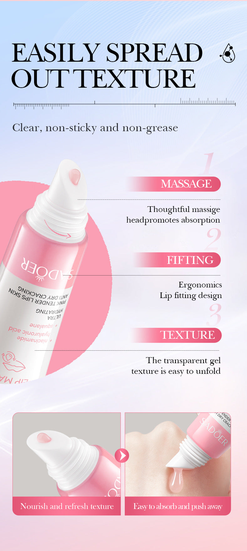 Gloss Exfoliating Lip Balm Lightening