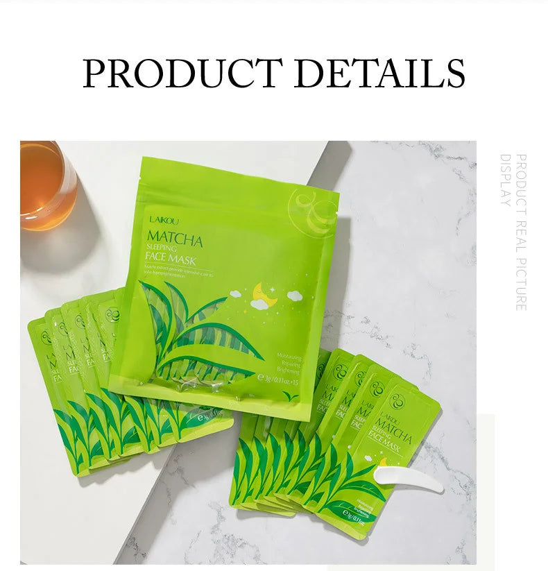 7pcs Moisturizing Facial Mask Hydrating Sleeping Face Sheet Masks Repairing