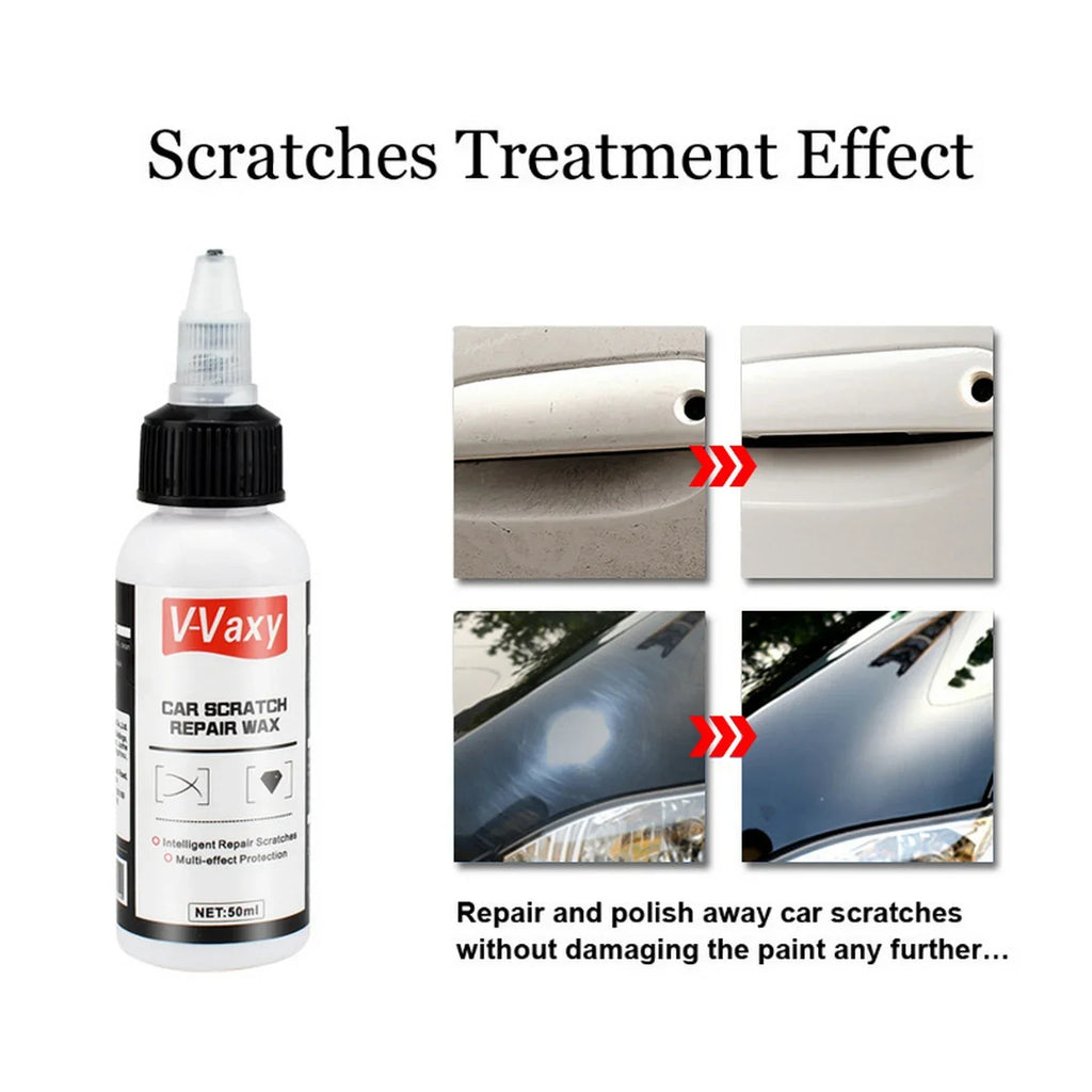 Car Scratch Repair Wax Safe to Use with Specially Mild Formula Car Polish Wax Suitable for Sun Lines Nail Lines Flying Paint