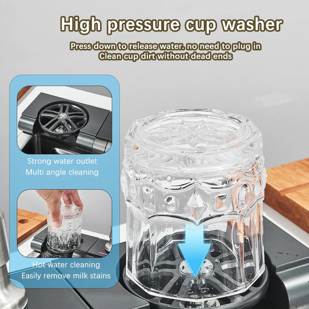 Stainless Steel Kitchen Waterfall Sink