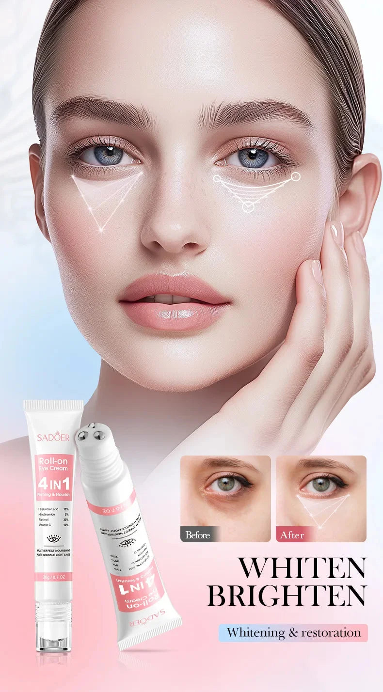 Women Instant Eye Bag Removal Cream with Collagen Anti-Wrinkle