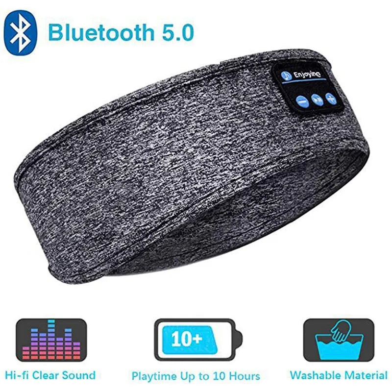 Sleeping Headband Music Eye Mask Bluetooth Earphones Sports Sleeping Headband