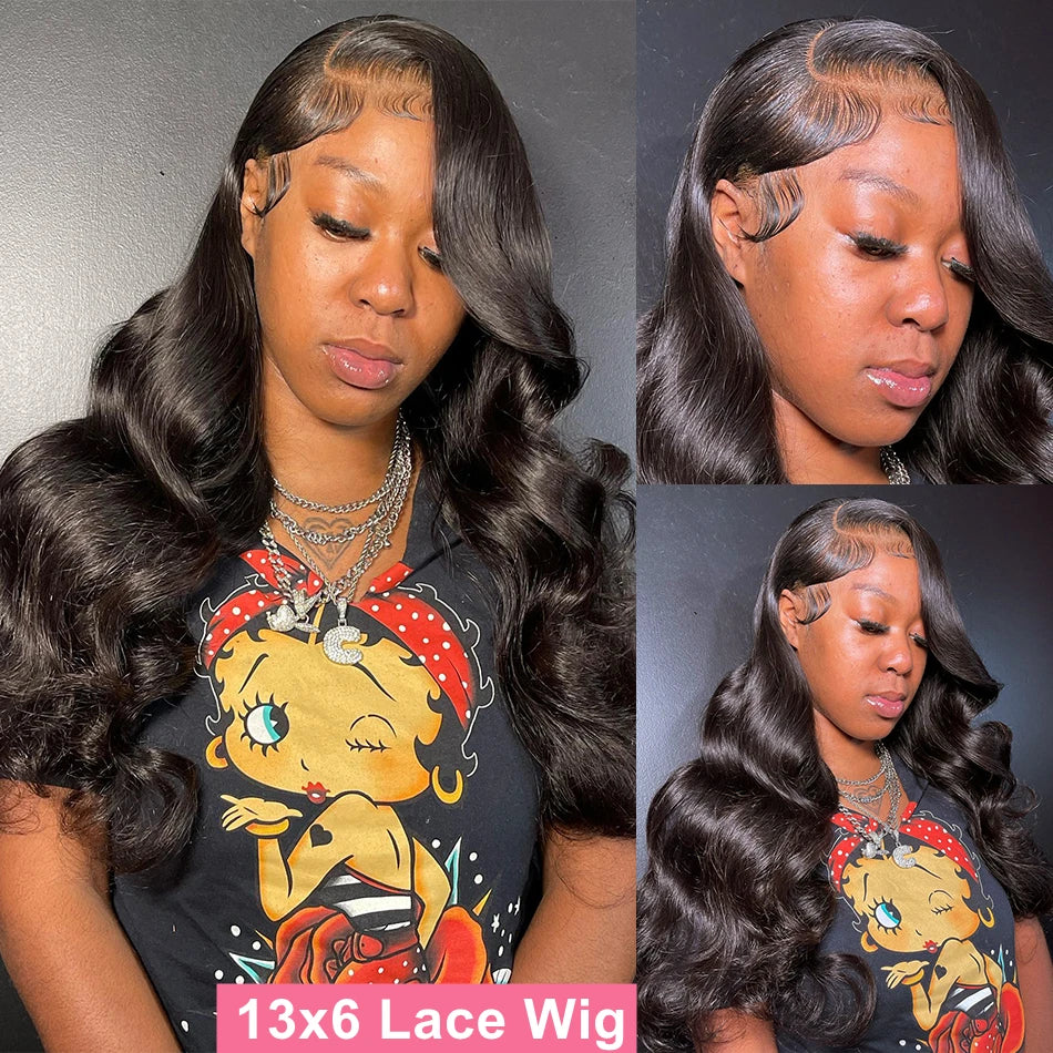 30 40 Inch 13x4 13x6 HD  Lace Front Wig Pre Plucked Loose Wave Lace Frontal Wig 100% Human Hair Wigs