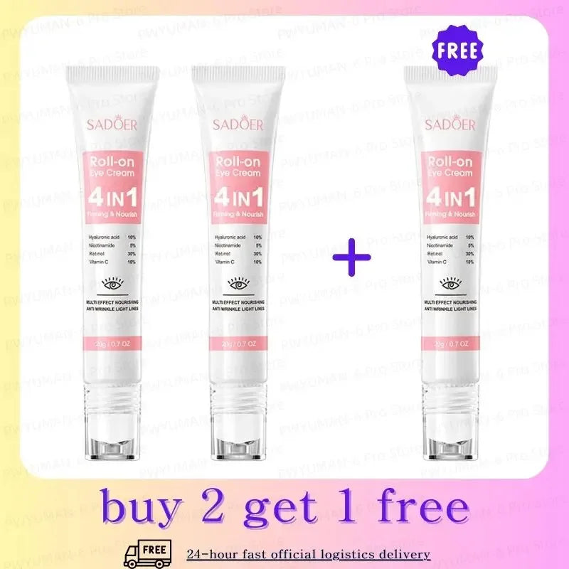 Women Instant Eye Bag Removal Cream with Collagen Anti-Wrinkle