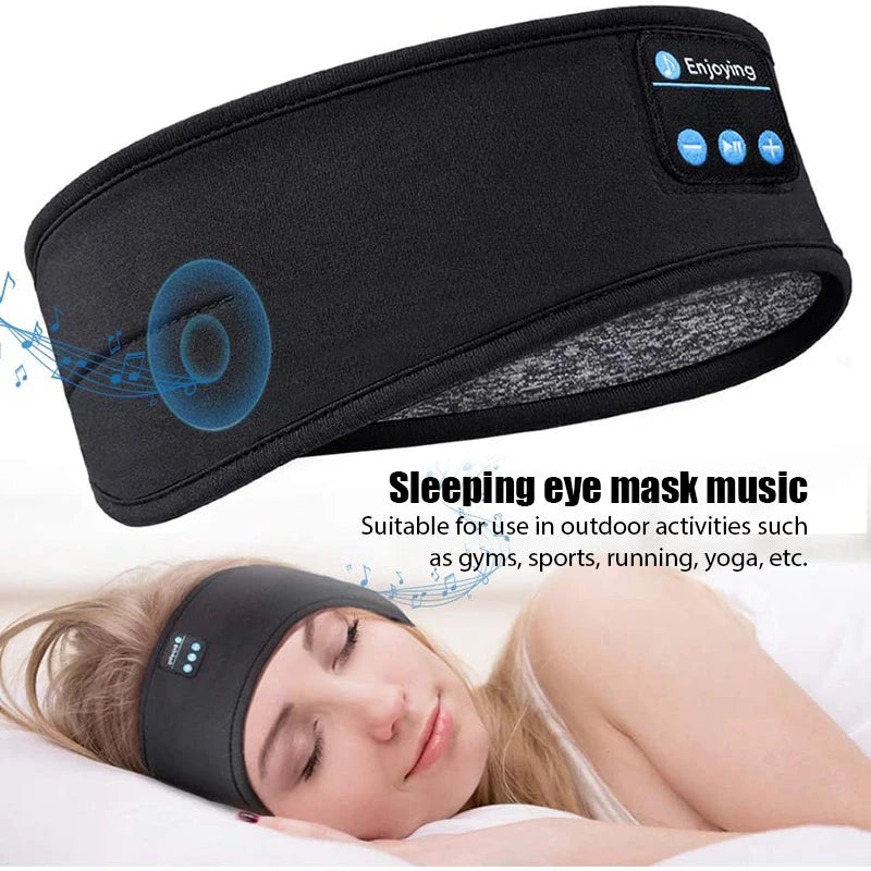Sleeping Headband Music Eye Mask Bluetooth Earphones Sports Sleeping Headband