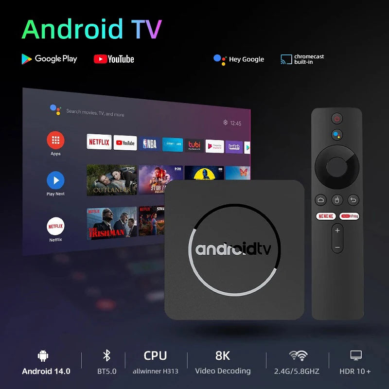 Android TV Box Q10 Android 14