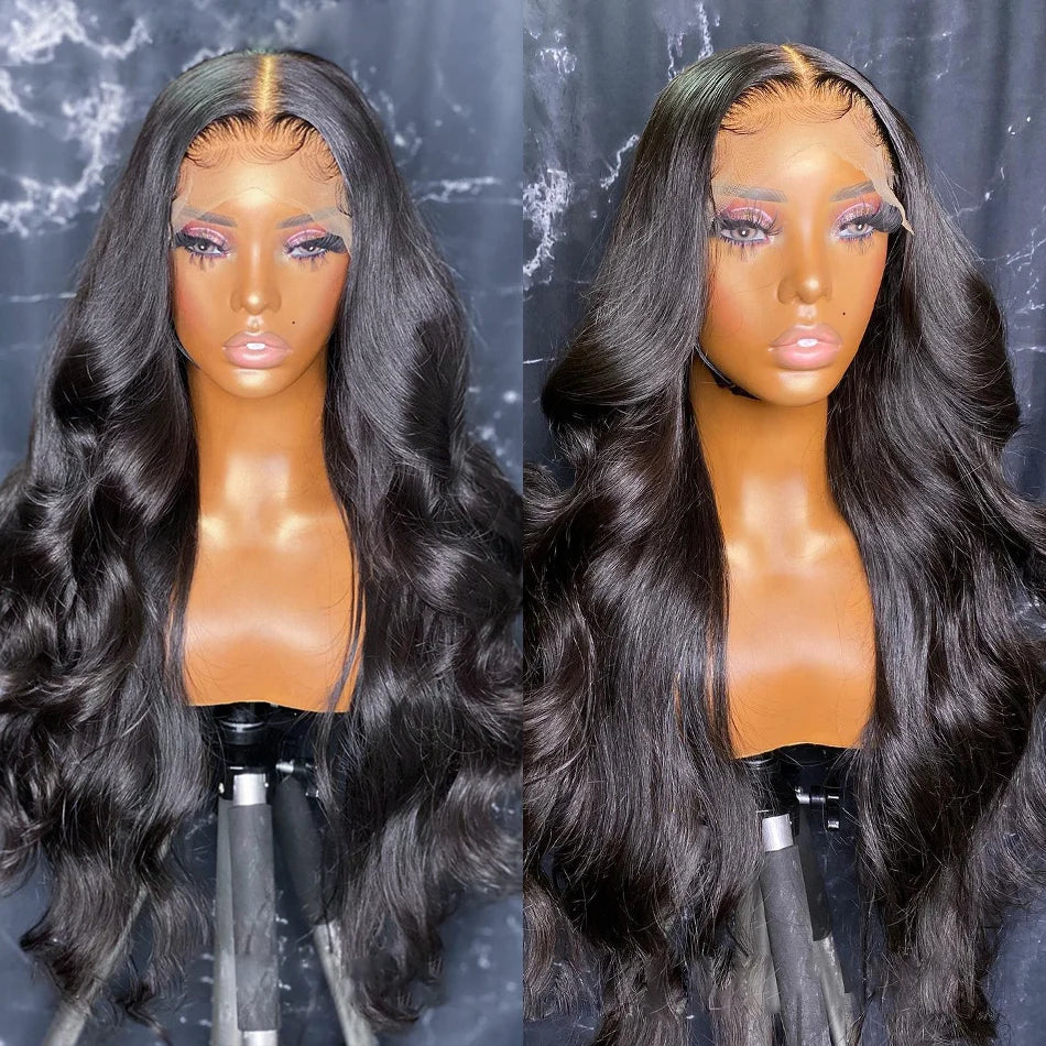 30 40 Inch 13x4 13x6 HD  Lace Front Wig Pre Plucked Loose Wave Lace Frontal Wig 100% Human Hair Wigs