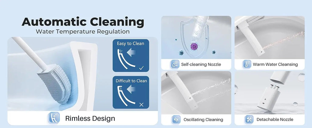 Foot Sensor Smart Toilet