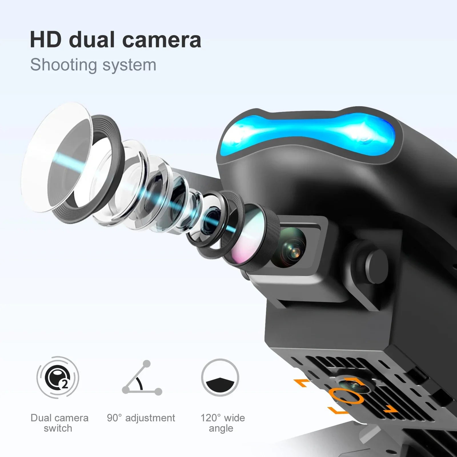 8K HD Dual Camera  Drone