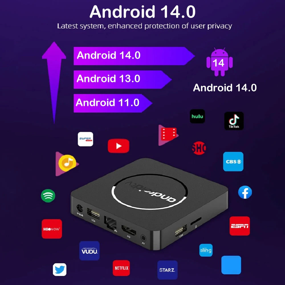 Android TV Box Q10 Android 14
