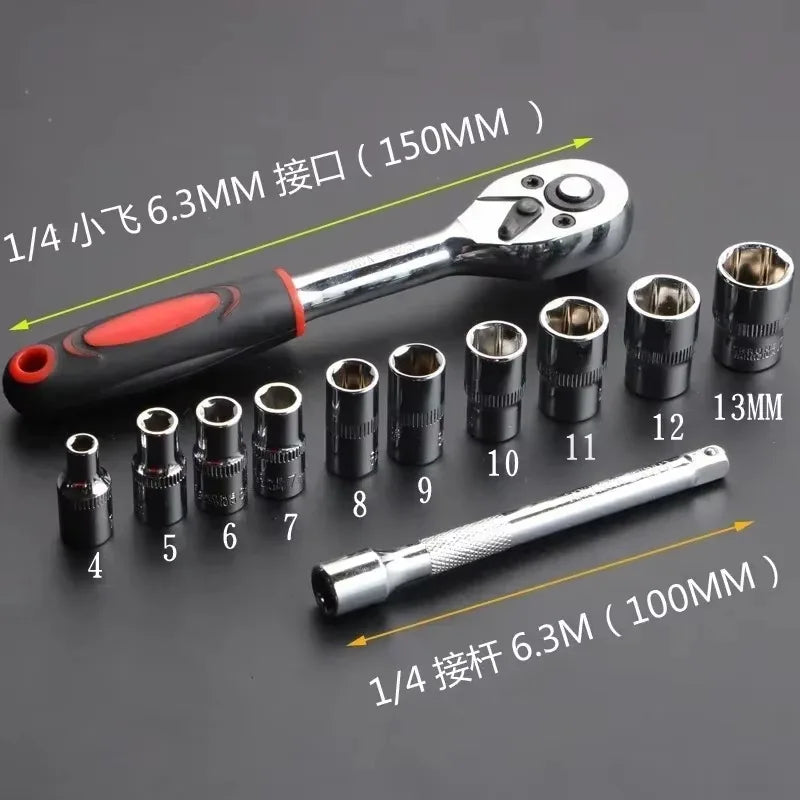 Wrench Socket Set Hardware Repairing Tool
