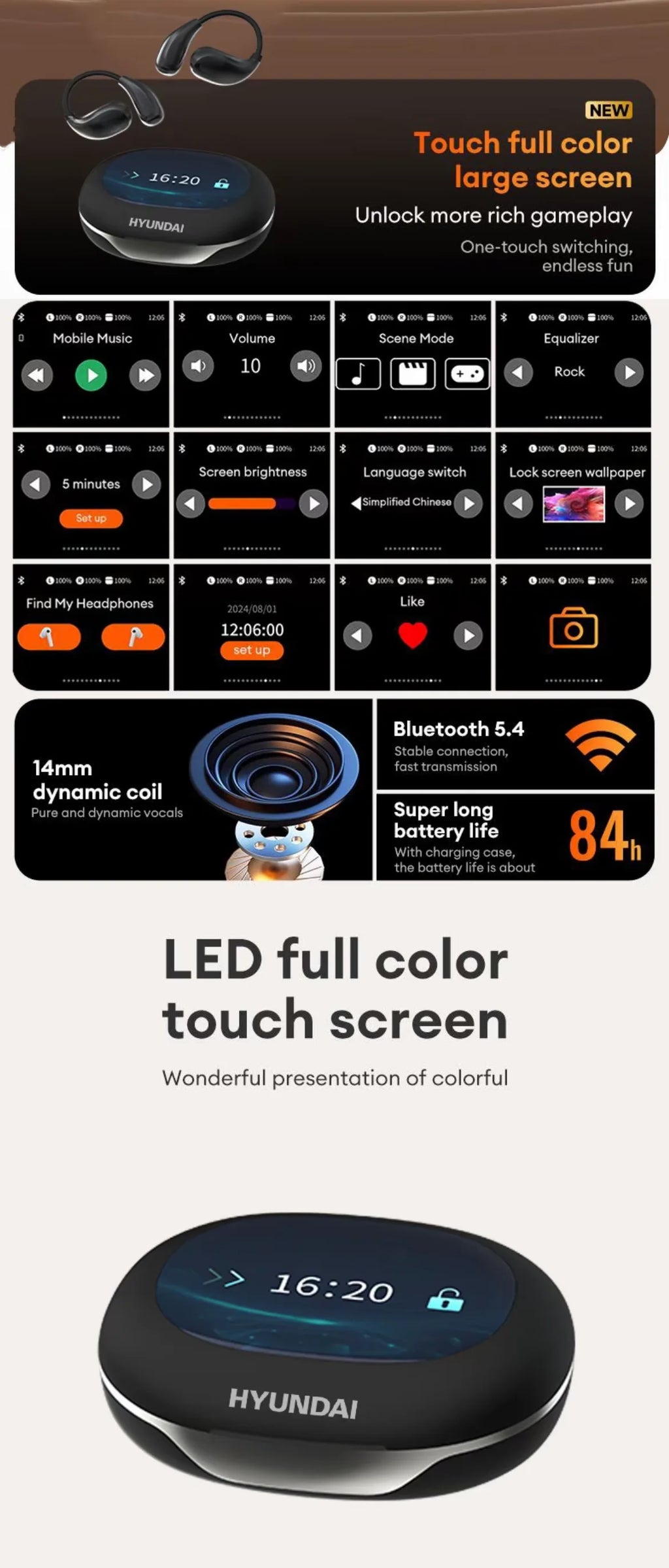 Hyundai OpenAir Pro Translation Earphones