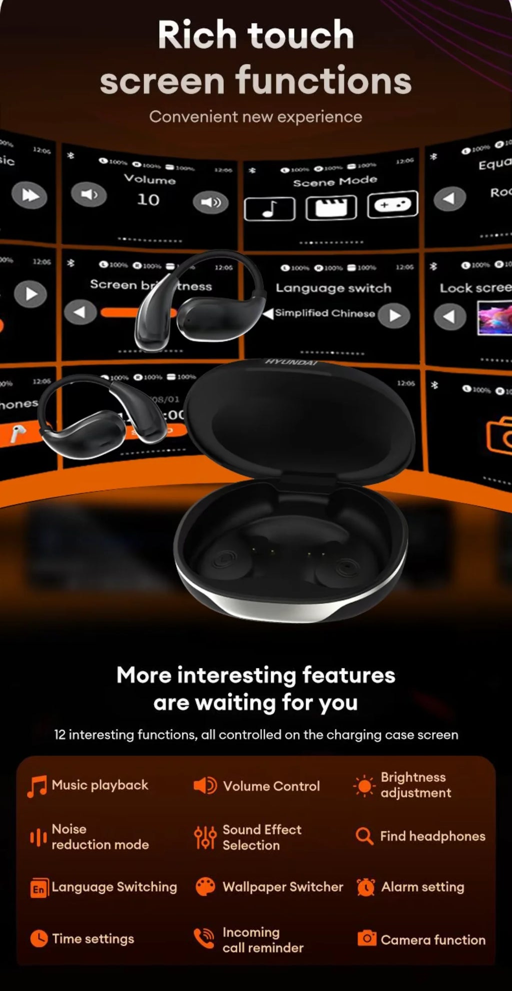 Hyundai OpenAir Pro Translation Earphones