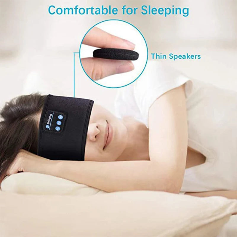 Sleeping Headband Music Eye Mask Bluetooth Earphones Sports Sleeping Headband