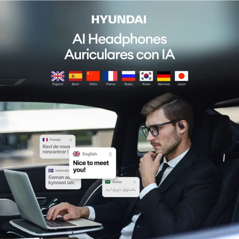 Hyundai OpenAir Pro Translation Earphones