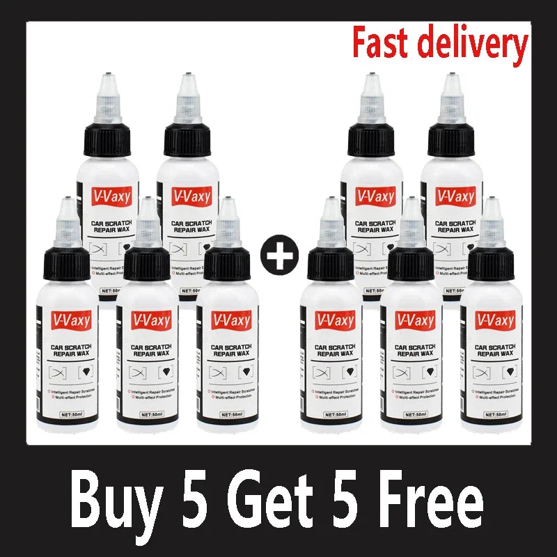 Car Scratch Repair Wax Safe to Use with Specially Mild Formula Car Polish Wax Suitable for Sun Lines Nail Lines Flying Paint