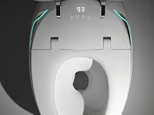 Adjusted Heated Seat, Luxury Smart Toilet With Bidet