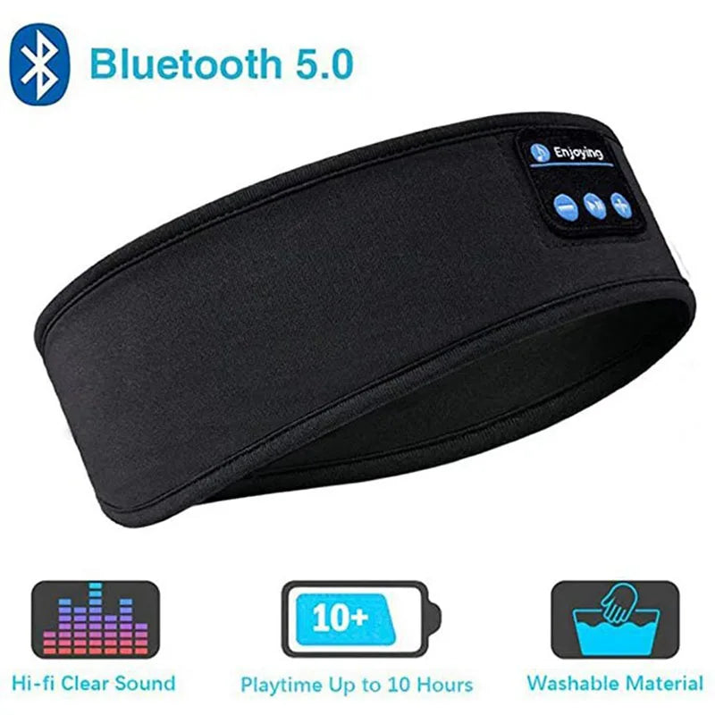 Sleeping Headband Music Eye Mask Bluetooth Earphones Sports Sleeping Headband