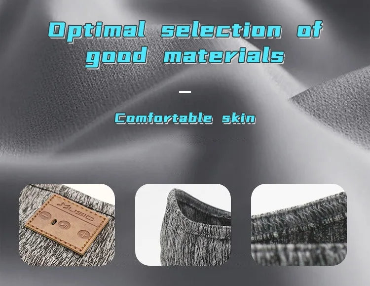 Bluetooth Earphones and  Sleeping HYE Headband Elastic Wireless Headphones Music Eye Mask Wireless Bluetooth Headset Headband