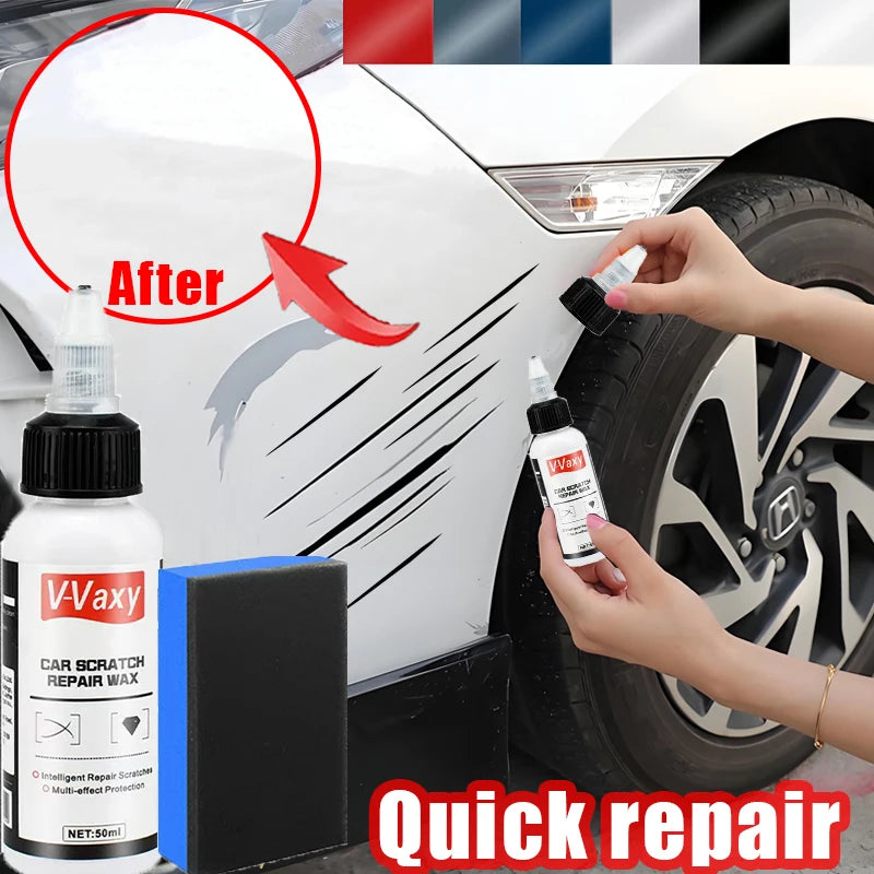 Car Scratch Repair Wax Safe to Use with Specially Mild Formula Car Polish Wax Suitable for Sun Lines Nail Lines Flying Paint