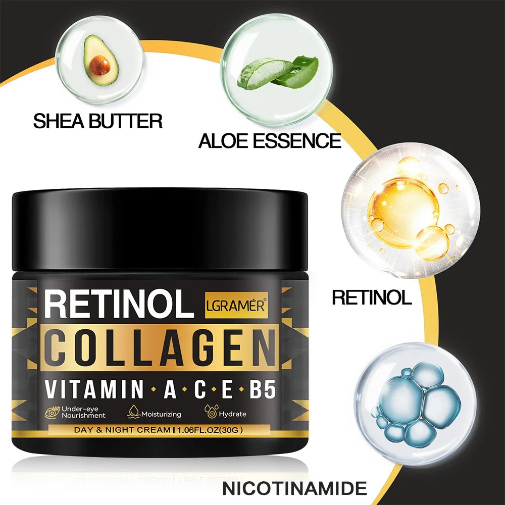 Men's Retinol Collagen Face Cream Skincare
