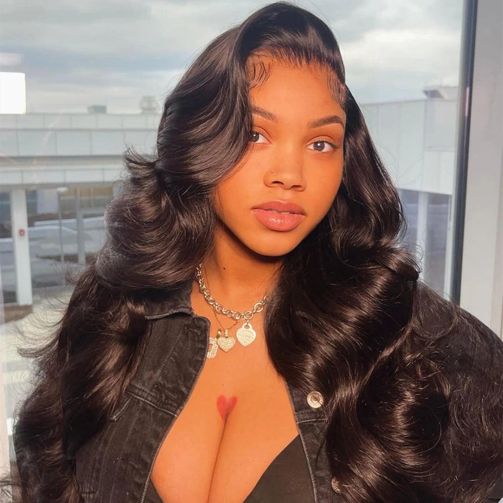 30 40 Inch 13x4 13x6 HD  Lace Front Wig Pre Plucked Loose Wave Lace Frontal Wig 100% Human Hair Wigs
