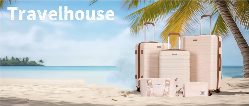 Luggage Sets 3-Piece Suitcases  Hard Case Luggage with TSA Lock