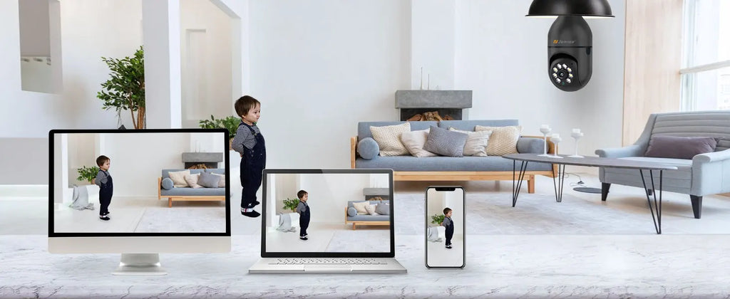 Light Bulb Security Camera, 360°