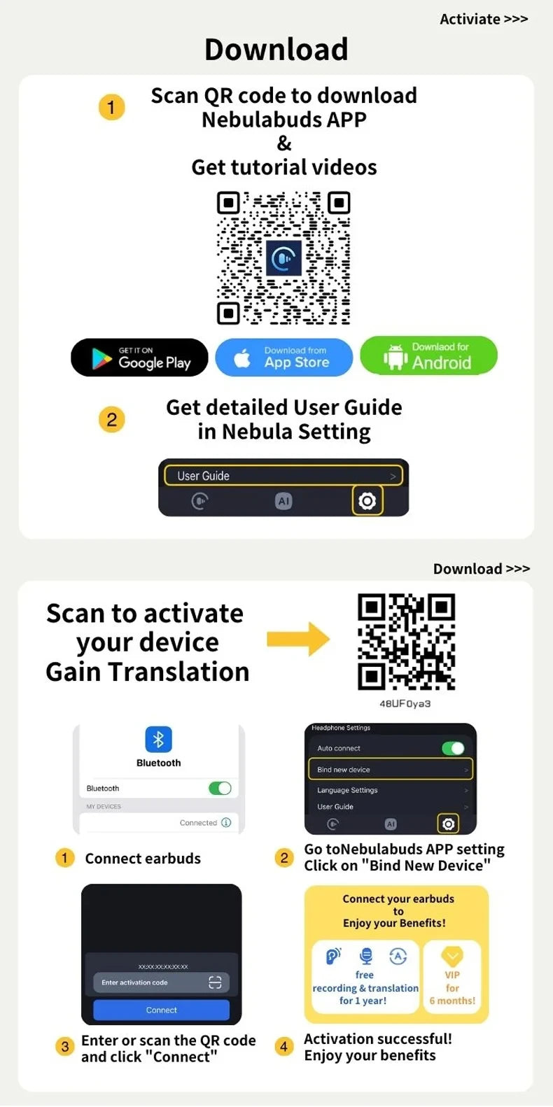 Hyundai OpenAir Pro Translation Earphones