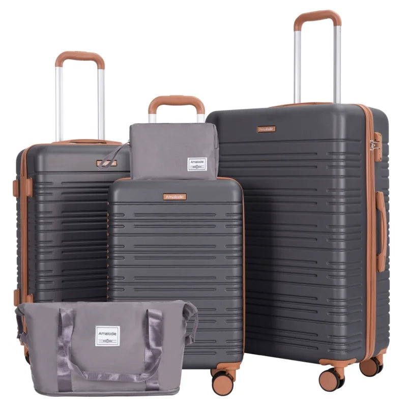 Luggage Sets 3-Piece Suitcases  Hard Case Luggage with TSA Lock