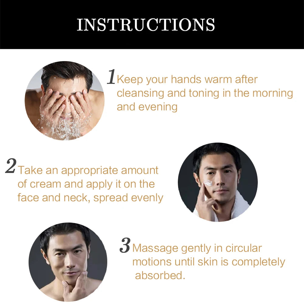 Men's Retinol Collagen Face Cream Skincare