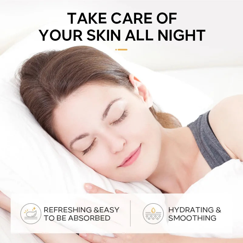 7pcs Moisturizing Facial Mask Hydrating Sleeping Face Sheet Masks Repairing