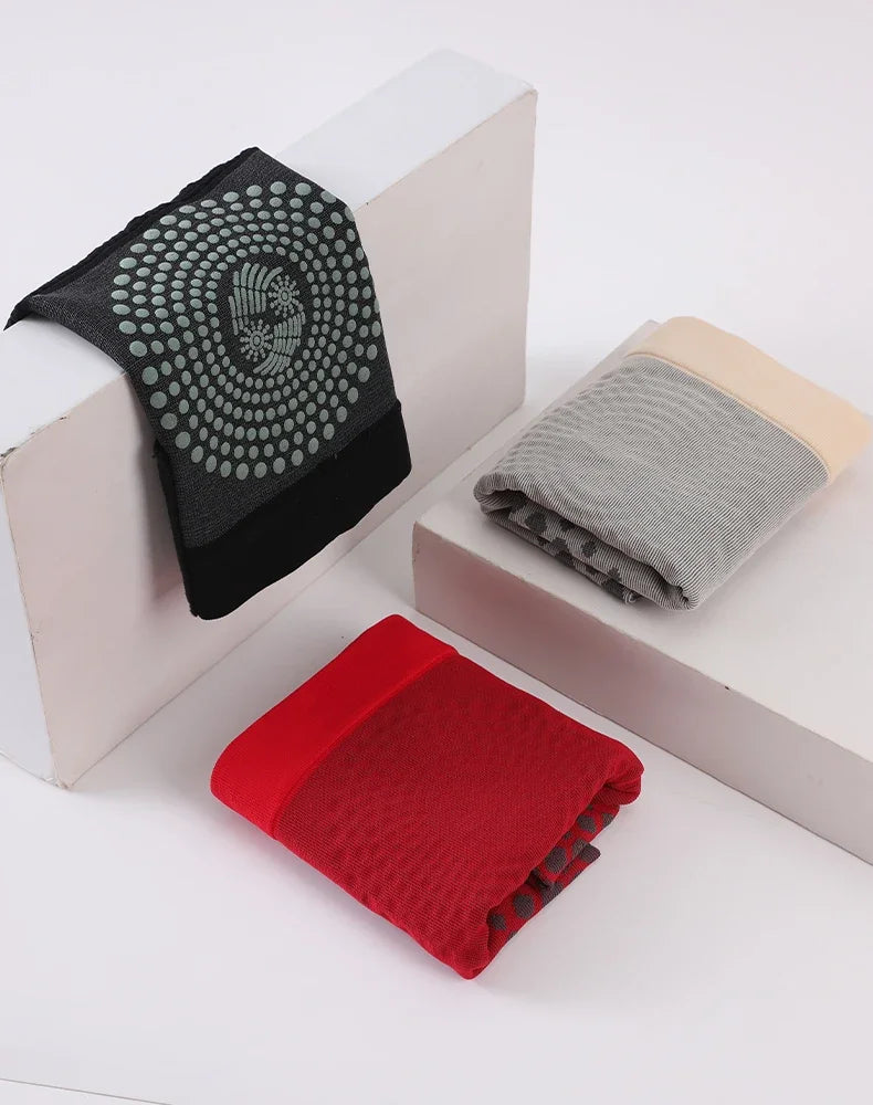 Women's High Waist Abdomen Control Panties Magnetic Therapy Warm Uterus Underwear