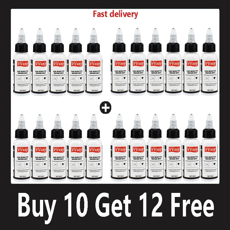 Car Scratch Repair Wax Safe to Use with Specially Mild Formula Car Polish Wax Suitable for Sun Lines Nail Lines Flying Paint