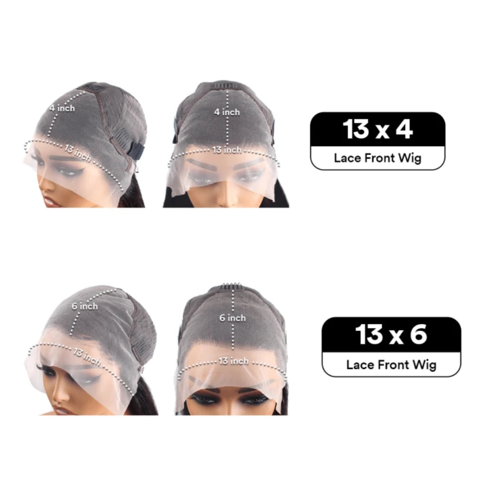 30 40 Inch 13x4 13x6 HD  Lace Front Wig Pre Plucked Loose Wave Lace Frontal Wig 100% Human Hair Wigs